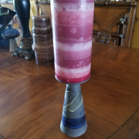 Alfa Dom pottery candle holder - Picture 9 of 9